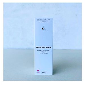 The Lyfestyle co. LOS ANGELES / NIB DETOX HAIR SERUM FULL SIZE - luxury serum